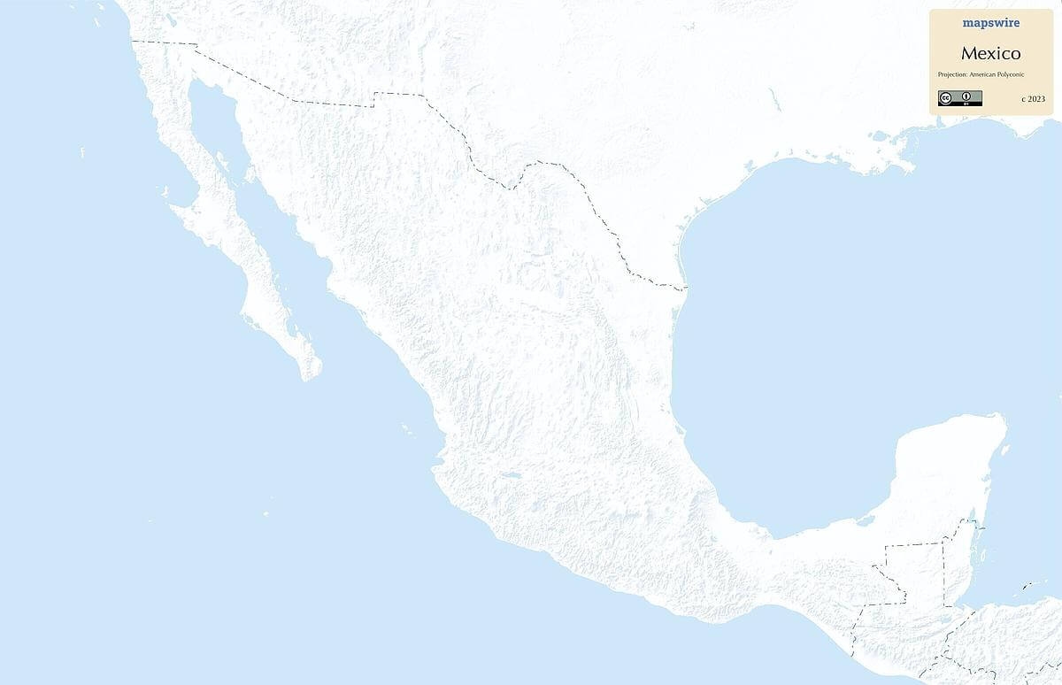 Free Maps Of Mexico Mapswire