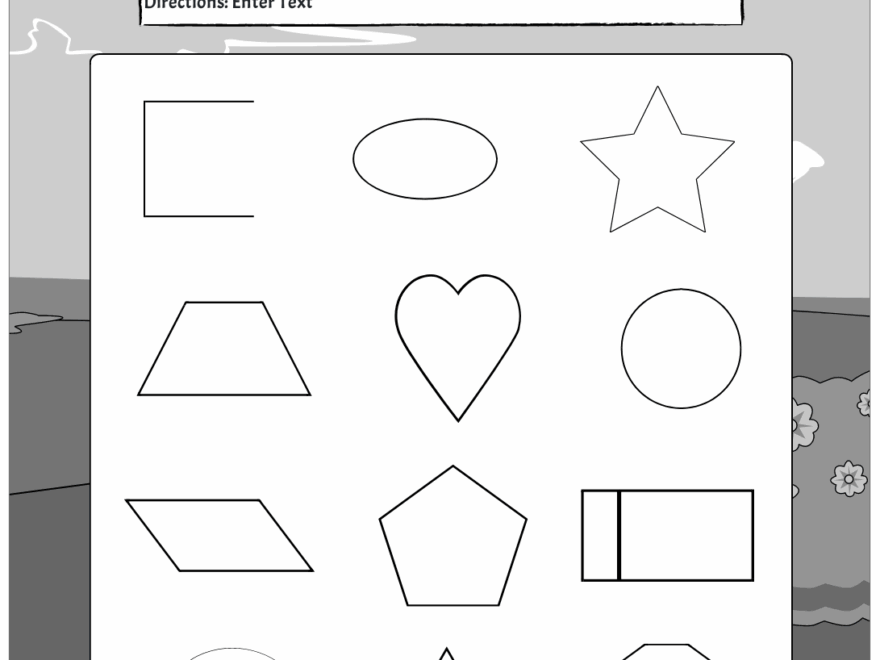 Free Polygon Worksheets Geometry With Printable Charts