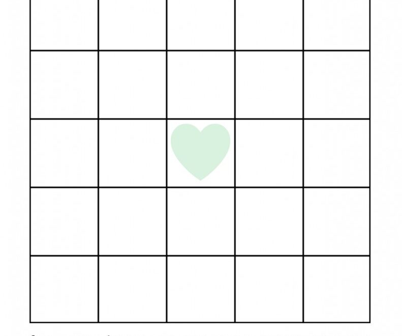 Free Printable Baby Shower Bingo