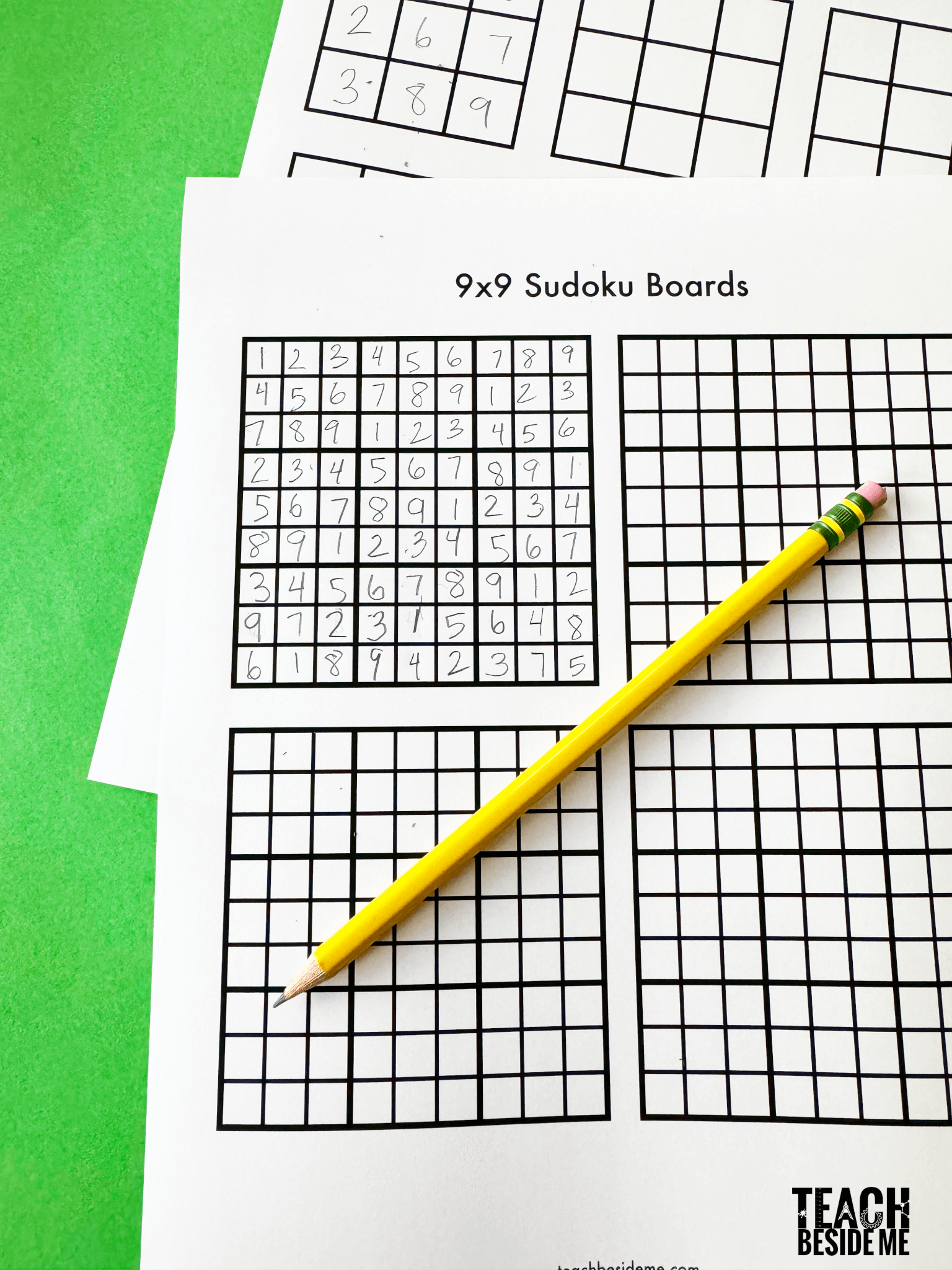 Free Printable Blank Sudoku Grids