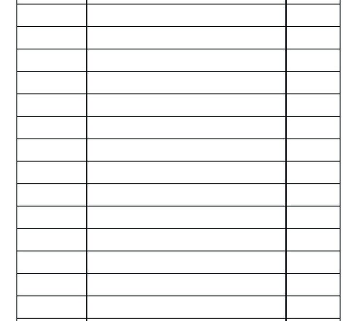 Free Printable Blank Table Of Contents Template PDF Included