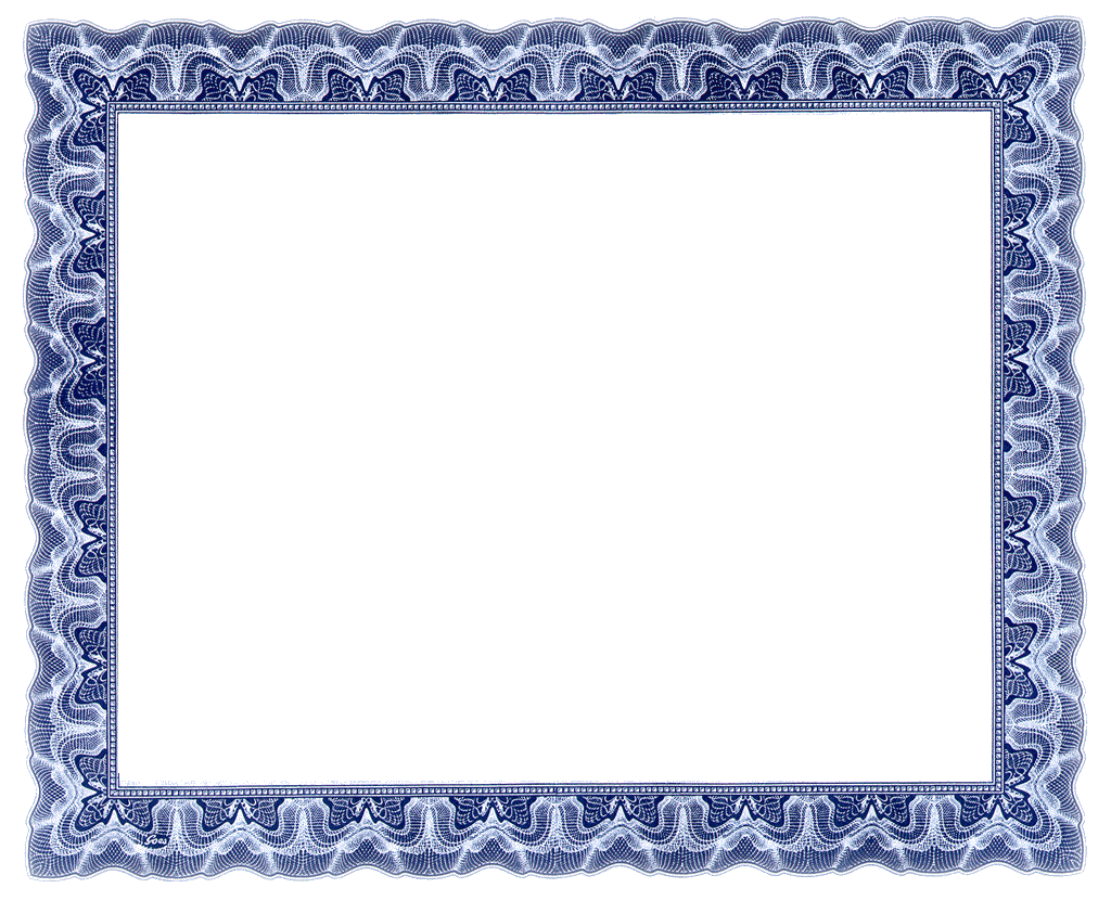 Free Printable Certificate Border Templates 10 Various Templates Ideas