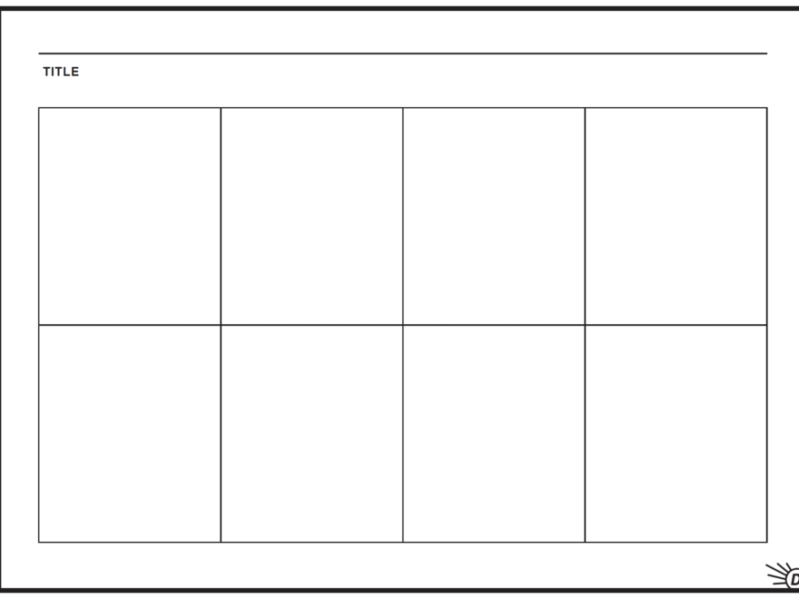 Free Printable Comic Book Template For Kids