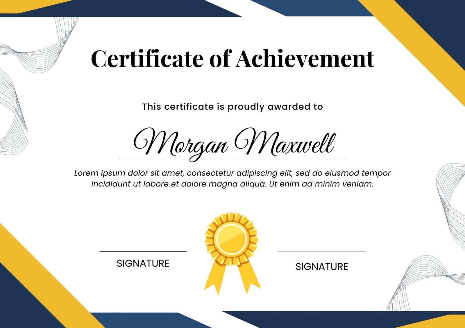 Free Printable Blank Certificate Templates