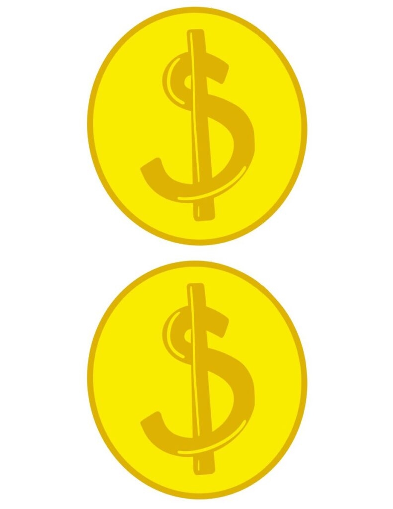 Free Printable Gold Coins For St Patrick s Day OriginalMOM