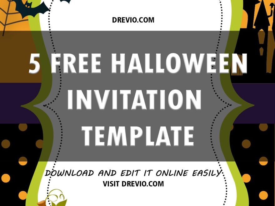 Free Printable Halloween Invitation Templates