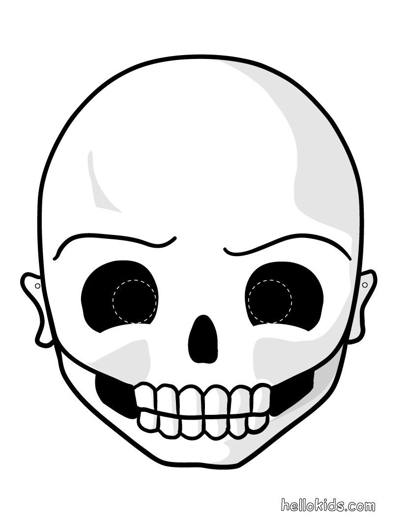 Free Printable Halloween Masks For All Ages