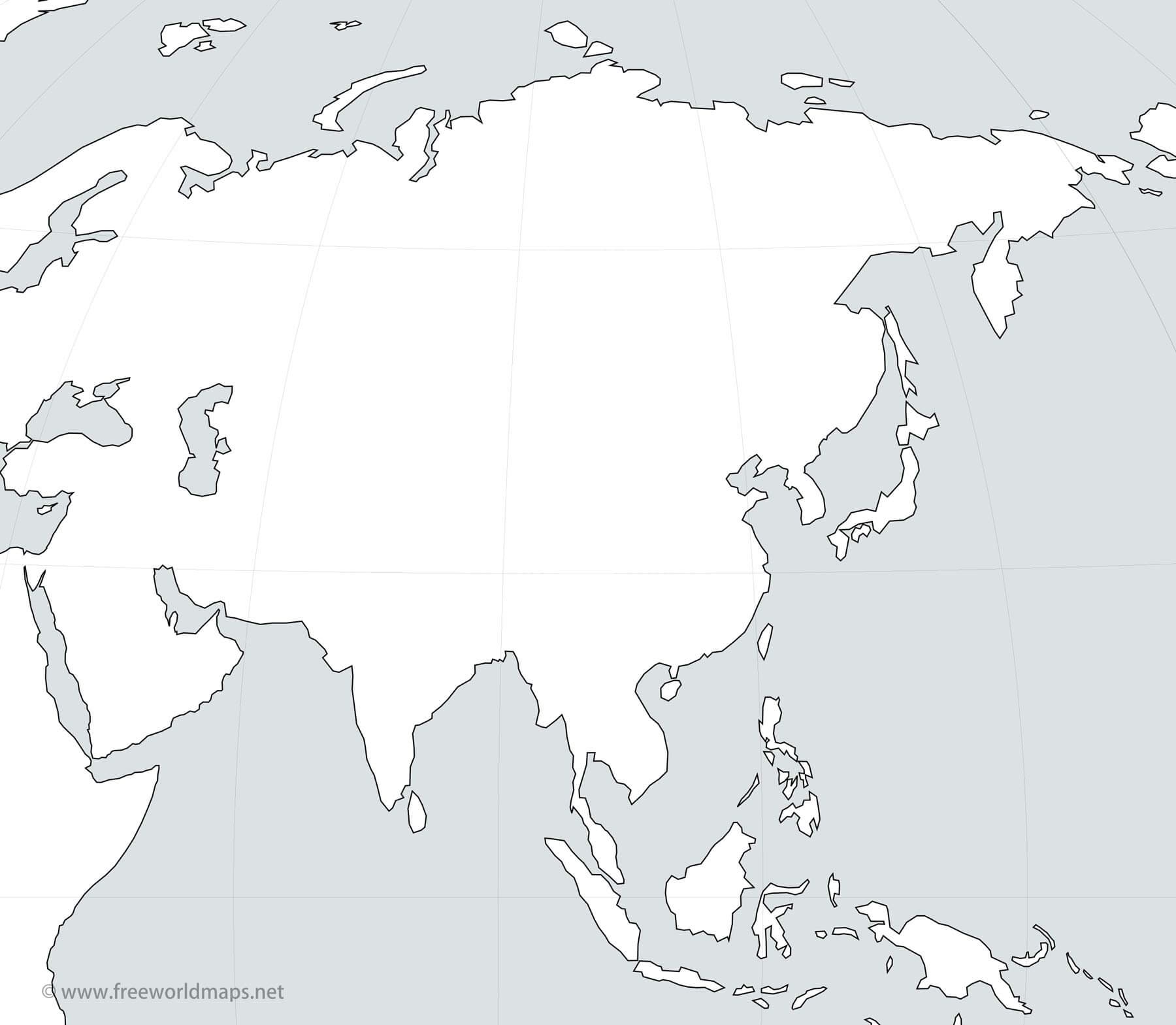 Free Printable Maps Of Asia Free Printable Maps Of Asia