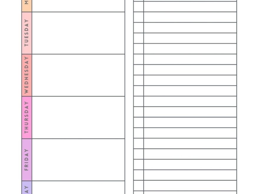 Free Printable Meal Planner Templates To Edit Online Canva