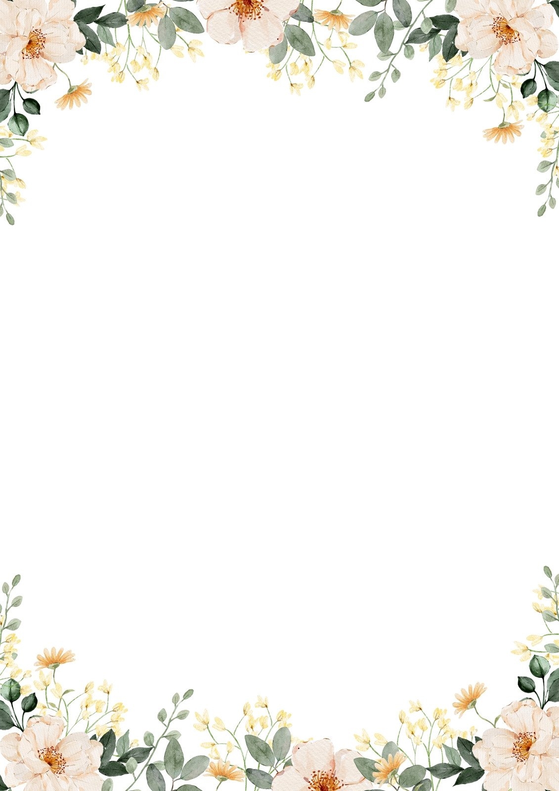 Printable Blank Pages With Borders