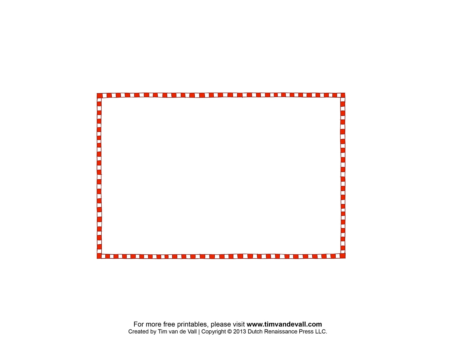 Free Printable Postcard Border Template Postcard Outline