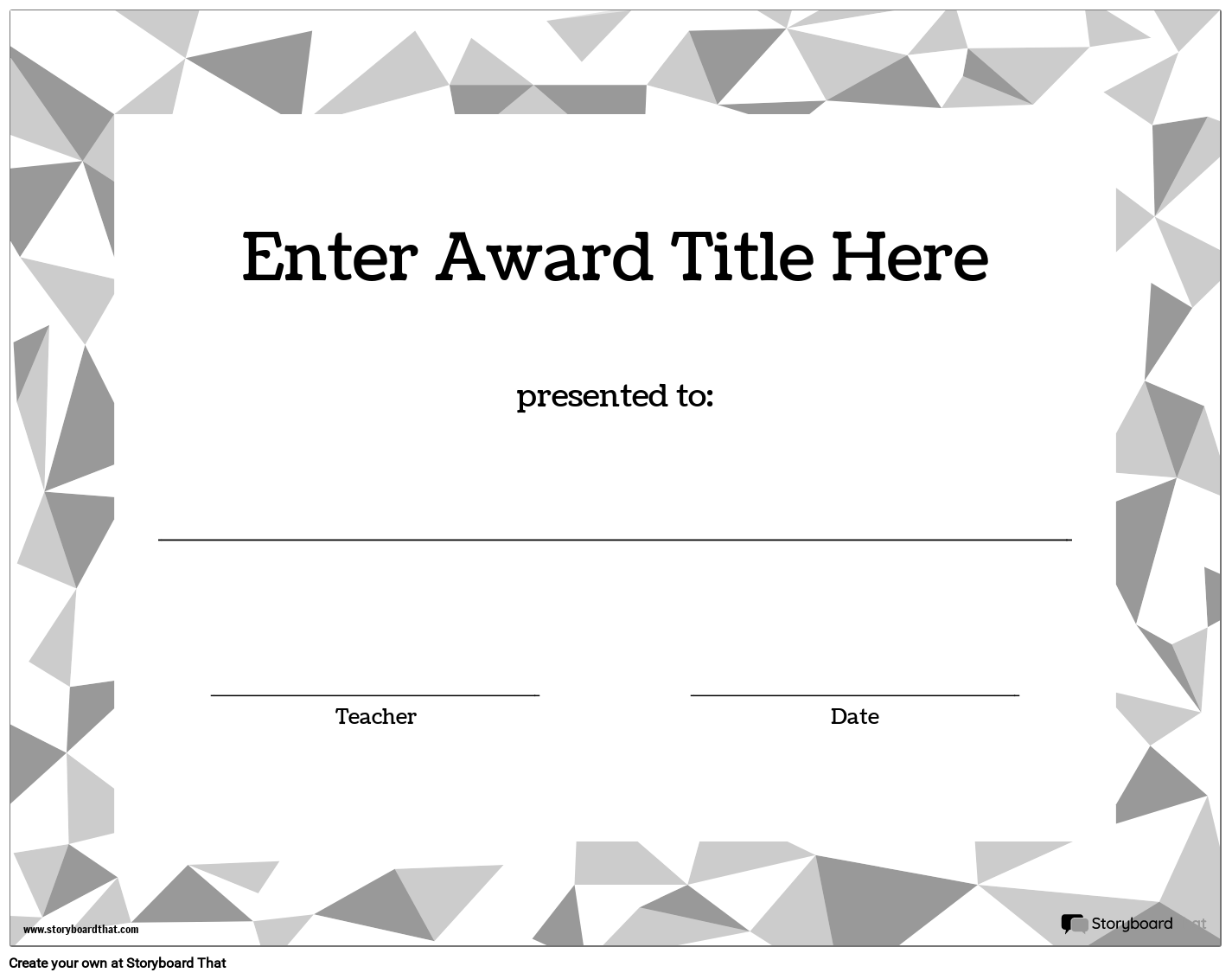 Free Printable Student Certificate And Award Templates