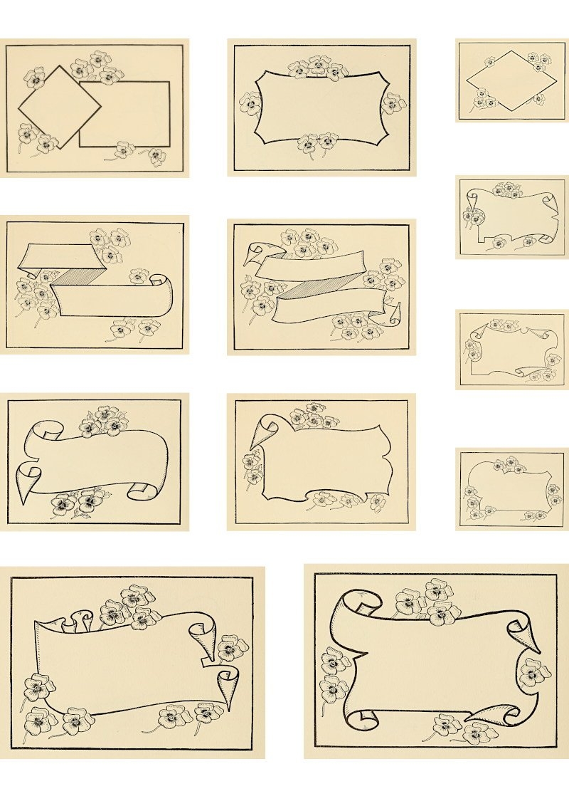 Free Printable Vintage Blank Labels