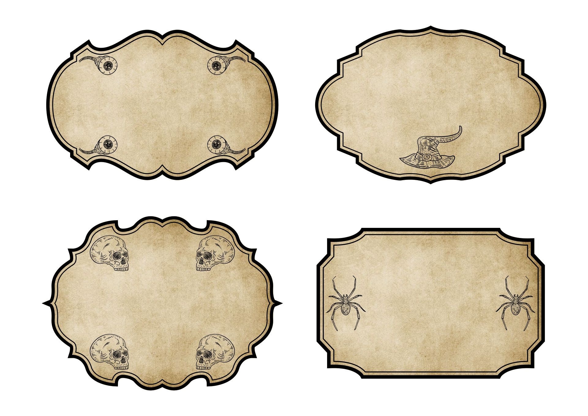 Halloween Witch Potion Bottle Label 15 Free PDF Printables Printablee