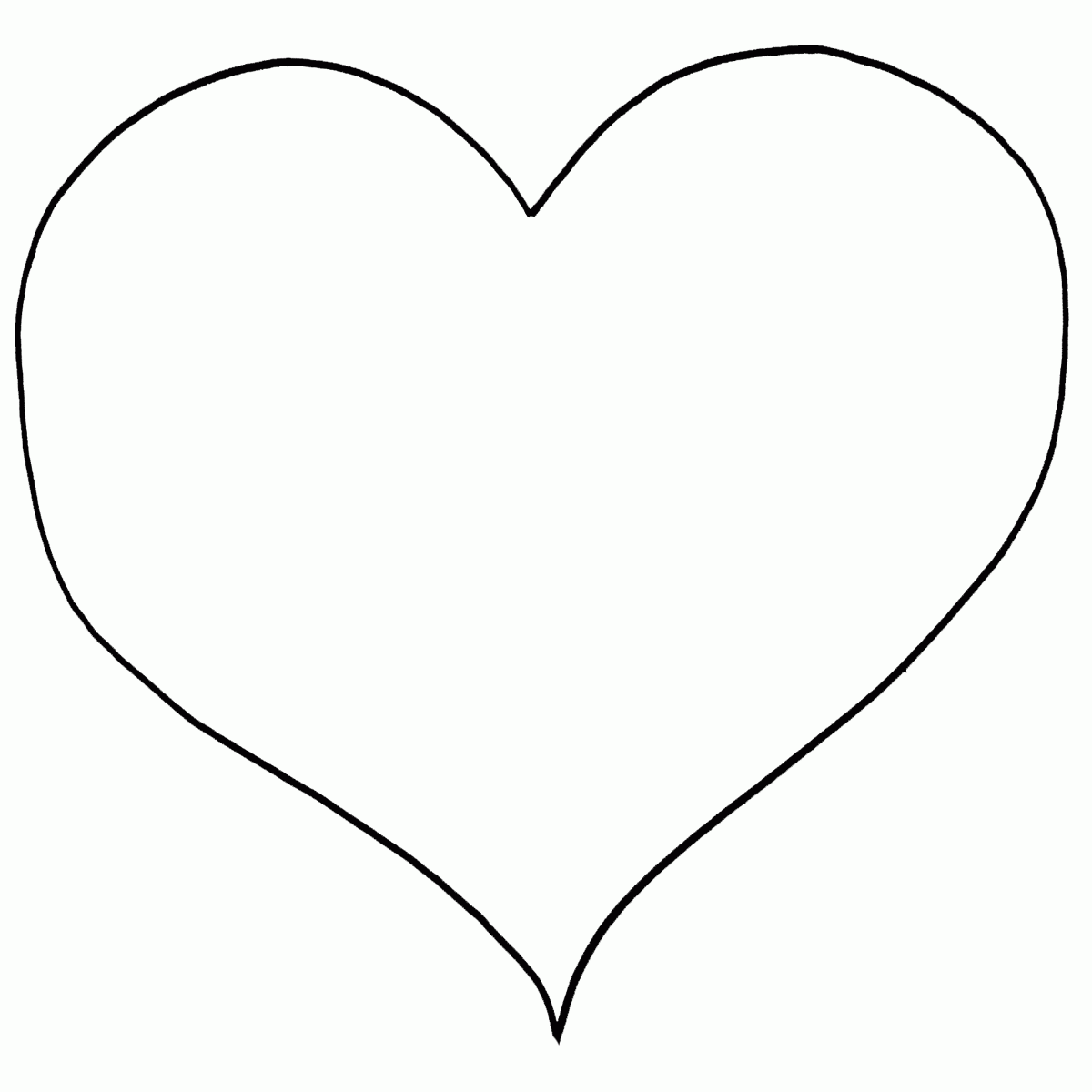 Heart Coloring Pages Printable Coloring Pages FREE