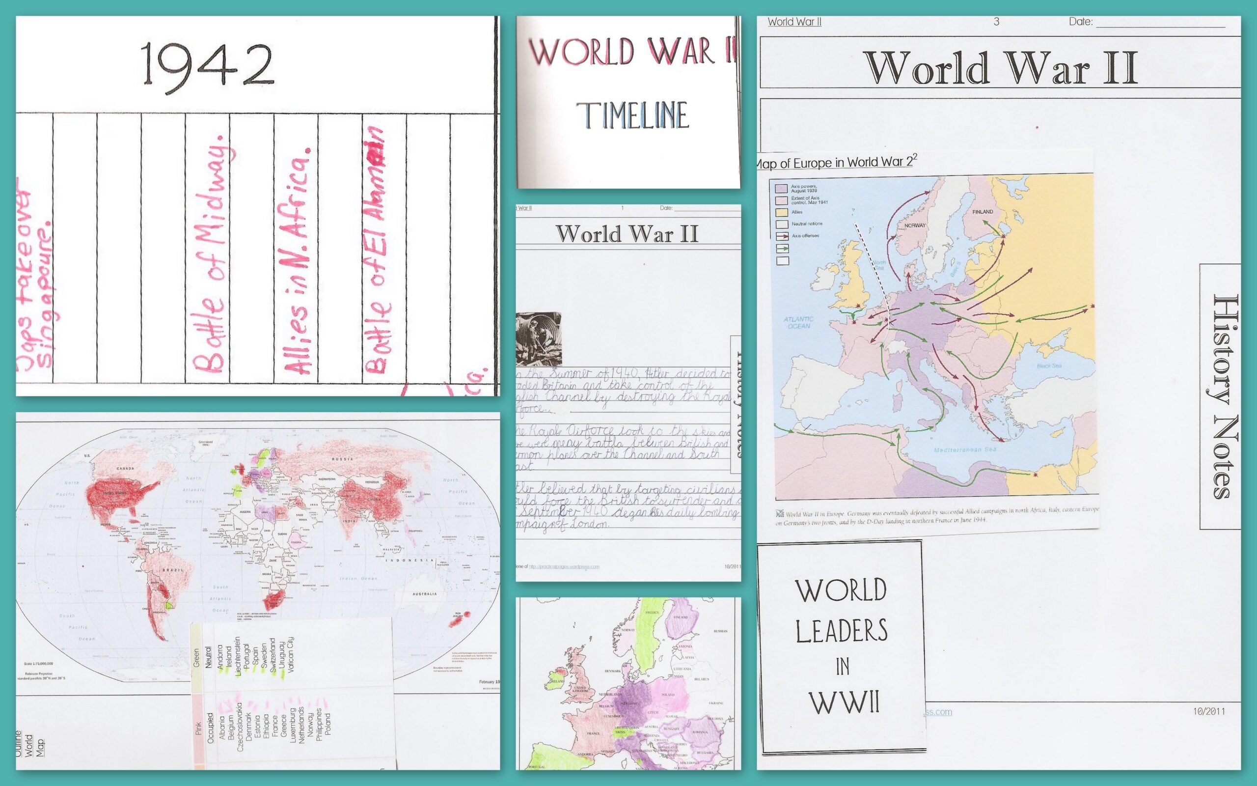 History Practical Pages