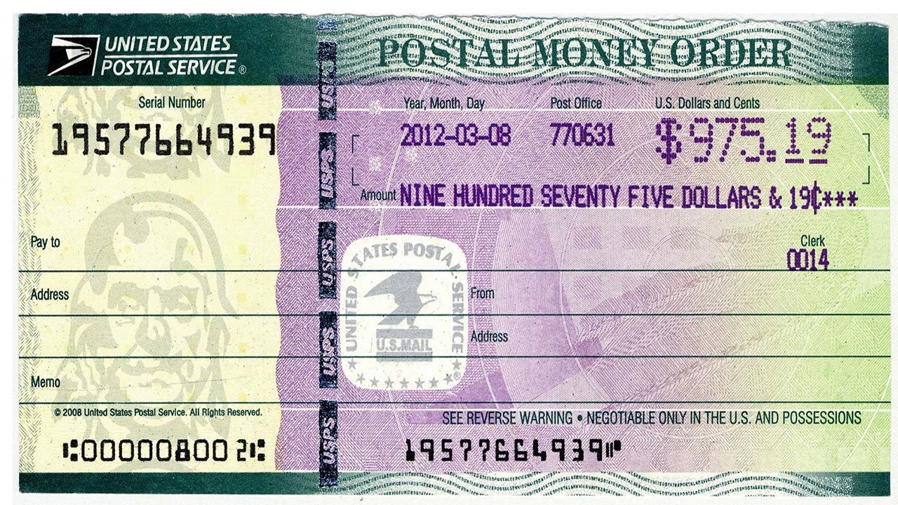 How To Fill Out A Money Order Step By Step Bankrate Worksheets Library
