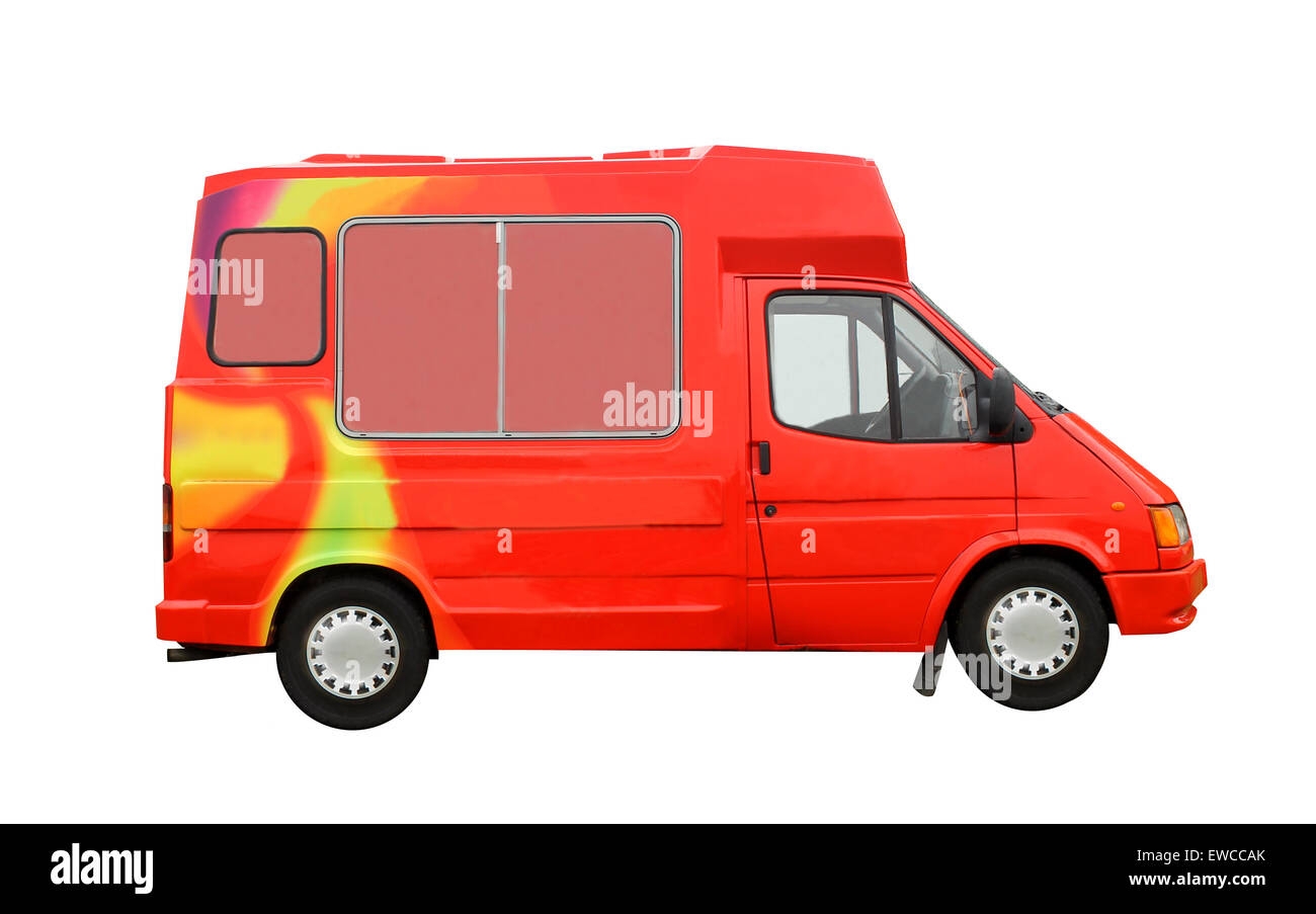 Ice Cream Truck Cut Out Stock Images Pictures Alamy