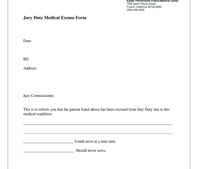 Kaiser Doctors Note Fill Online Printable Fillable Blank PdfFiller
