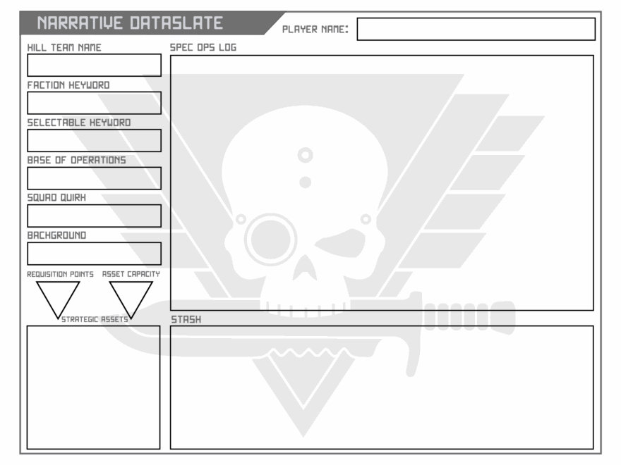 Kill Team Play Sheets zip KT 2021 Kill Team The Bolter And Chainsword