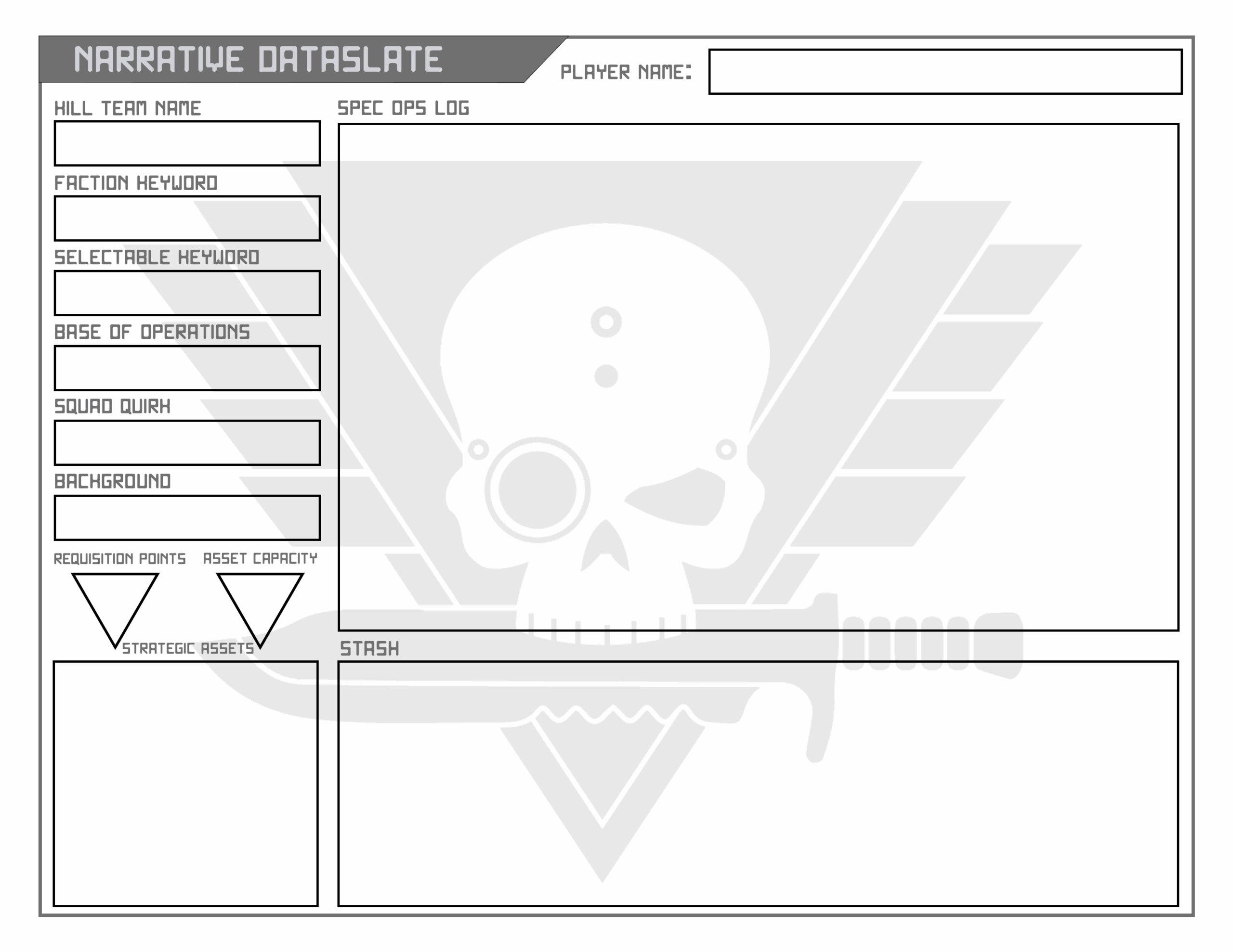 Kill Team Play Sheets zip KT 2021 Kill Team The Bolter And Chainsword