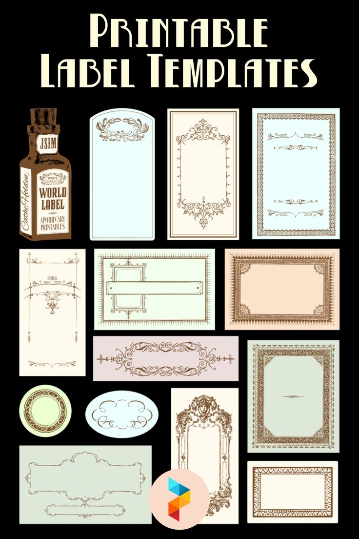 Free Printable Blank Labels Template