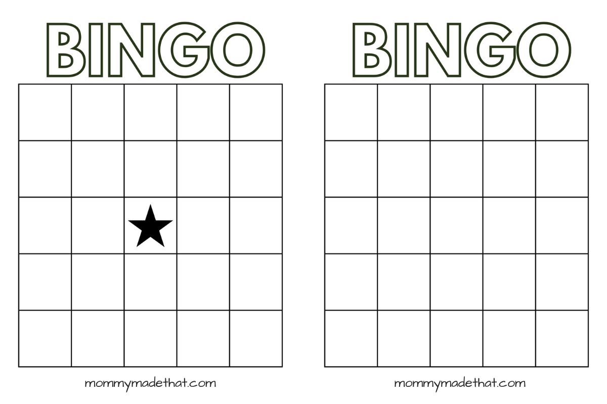 Large Printable Blank Bingo Cards Printable Blank Bingo Cards Worksheets Library