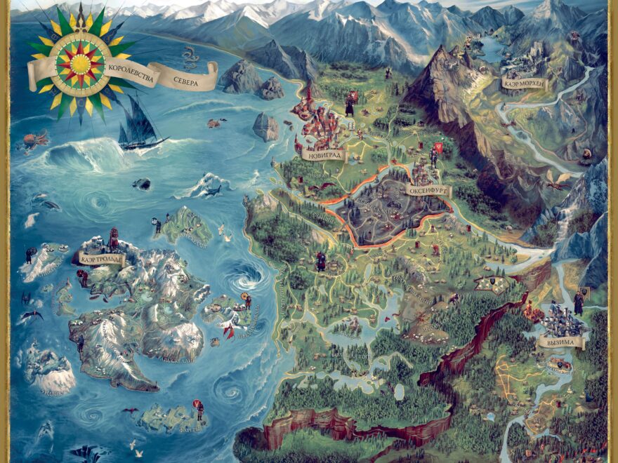 Looking For A Large Resolution Map Of The Witcher 3 World For A Print Can t Seem To Find A Good One Online Anyone Have Any Good Ones R witcher