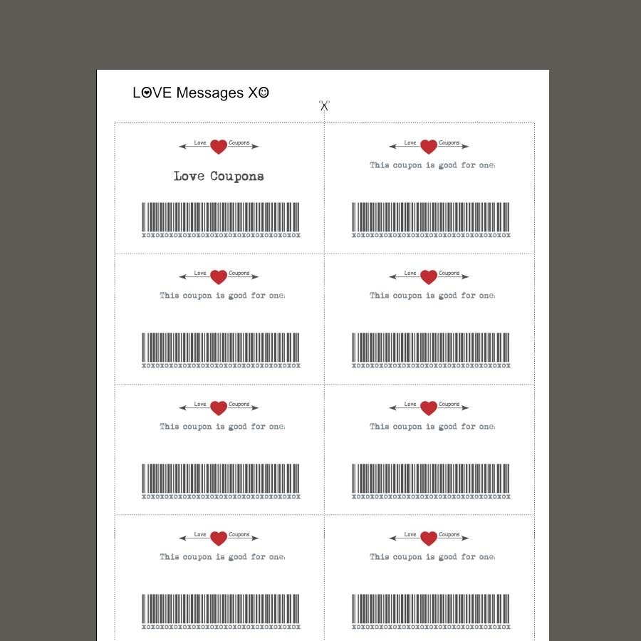 Blank Printable Coupons For Boyfriend Blank Printable Coupons For Boyfriend