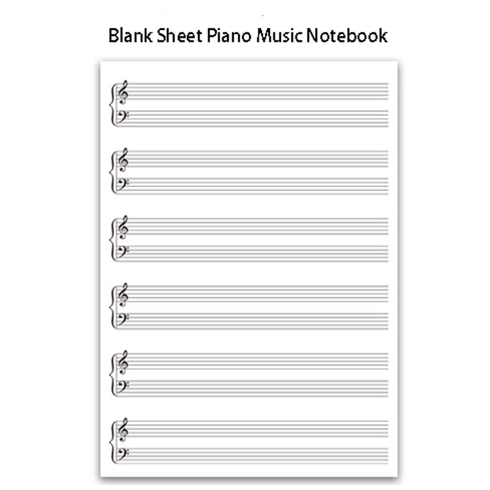 Printable Piano Blank Sheet Music
