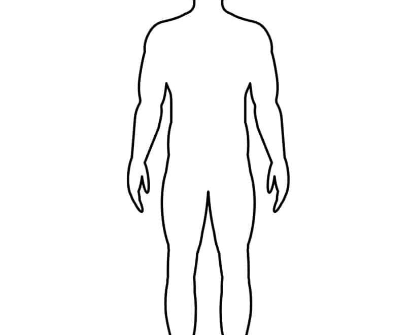 Male Body Outline Planerium