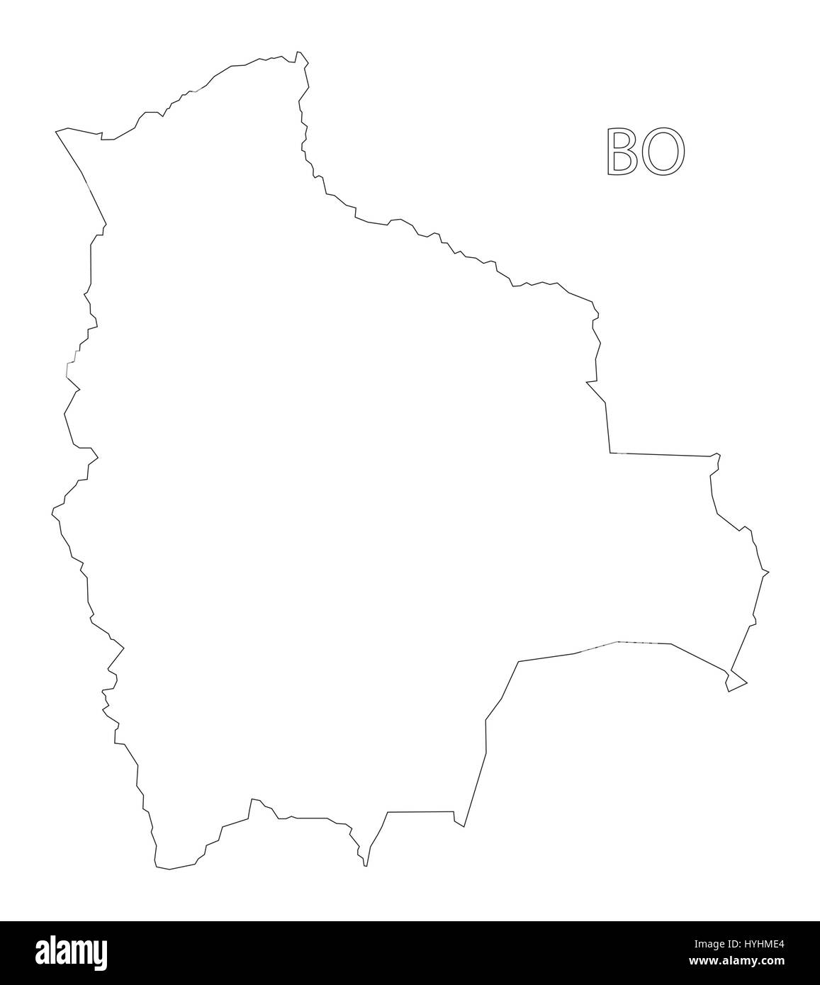 Map Bolivia Stock Vector Images Page 2 Alamy