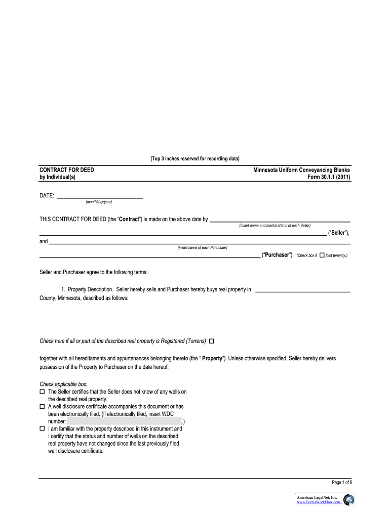 Minnesota Uniform Conveyancing Blanks Fillable Fill Online Printable Fillable Blank PdfFiller