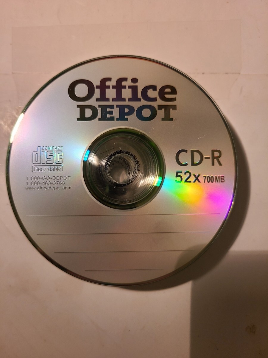 Office Depot Cd R 52x 700 Mb New Open Box EBay