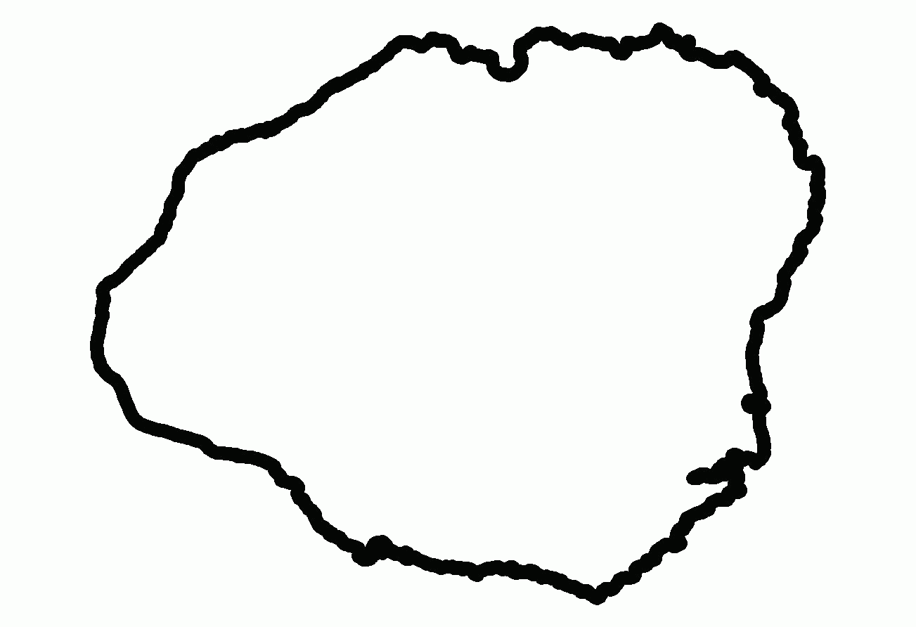 Outline Of Kauai 3049787