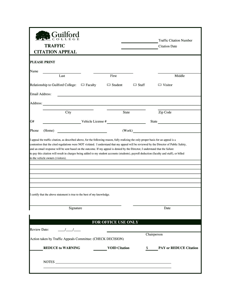 Police Ticket Template Pdf Fill Online Printable Fillable Blank PdfFiller