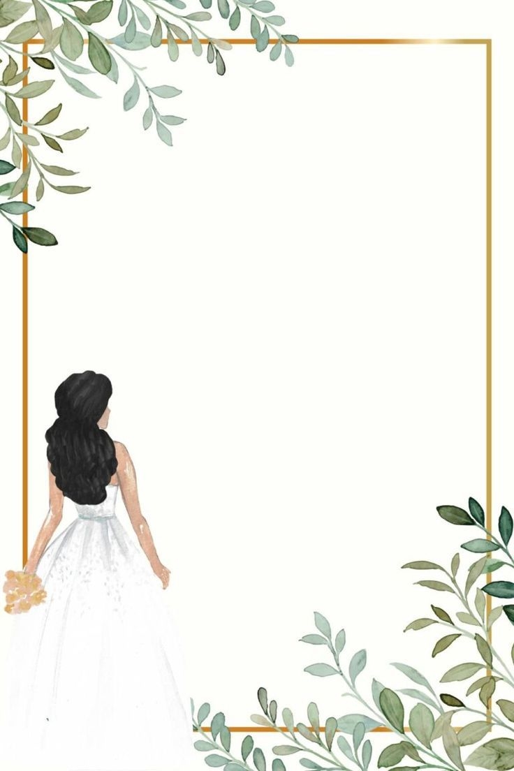 Printable Blank Bridal Shower Invitation Templates PDF