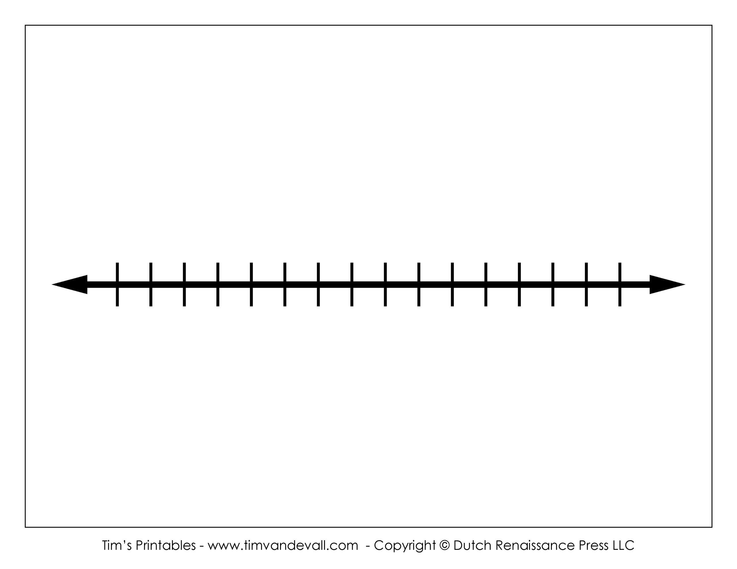 Printable Blank Timeline Tim s Printables