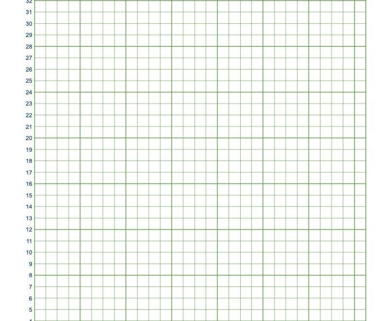 Printable Graph Paper Blank Templates