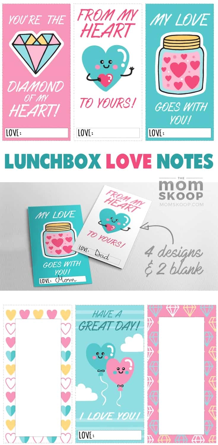 PRINTABLE LUNCHBOX LOVE NOTES MomSkoop