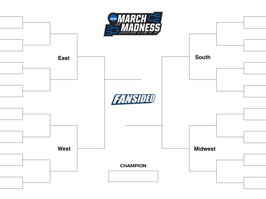 Printable March Madness Bracket 2024 Fill Out Your NCAA Tournament Bracket