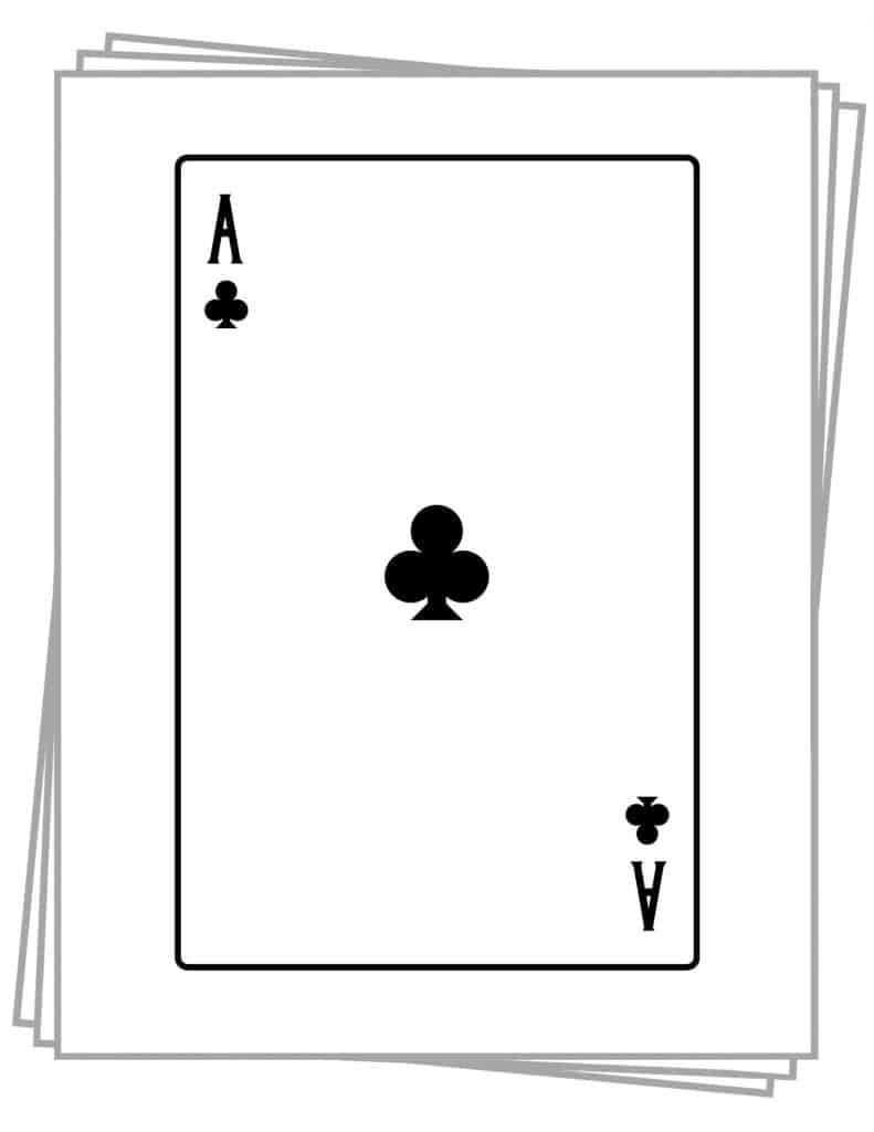 Blank Back Printable Playing Cards