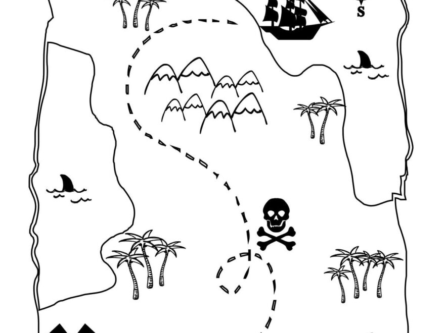 Printable Treasure Map Kids Activity Let s DIY It All With Kritsyn Merkley