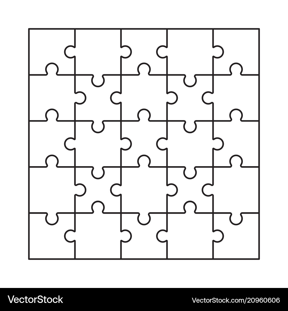 Free Blank Puzzle Template Printable