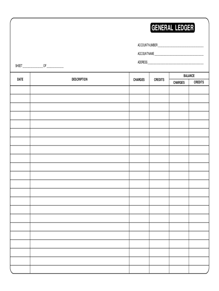 Rent Ledger Fill Online Printable Fillable Blank PdfFiller