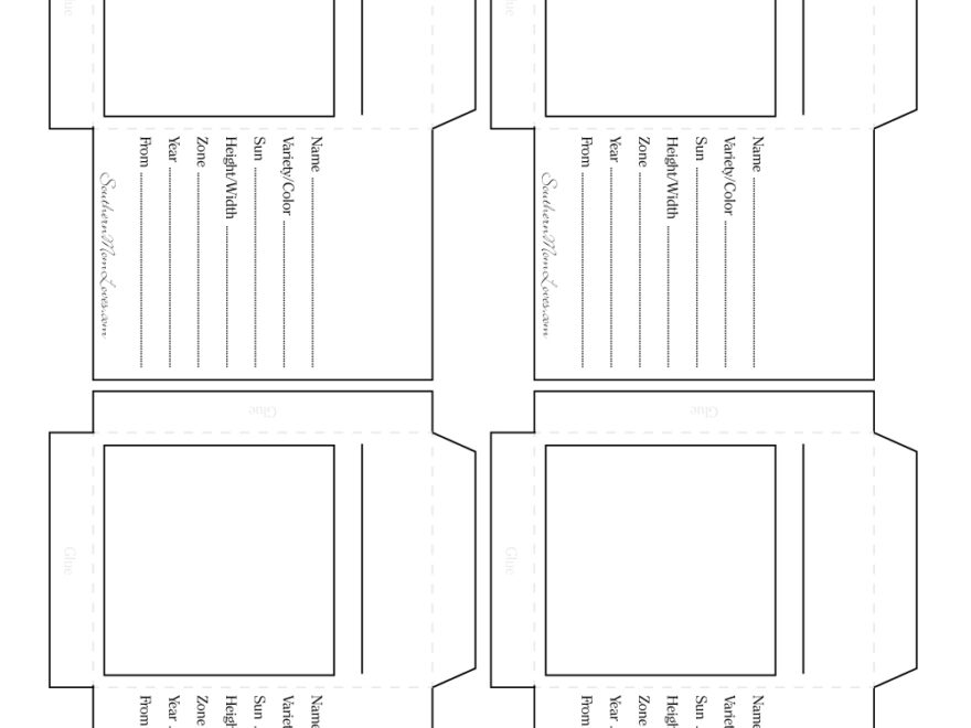 Southern Mom Loves Garden Heirloom Seed Packet Free Printable