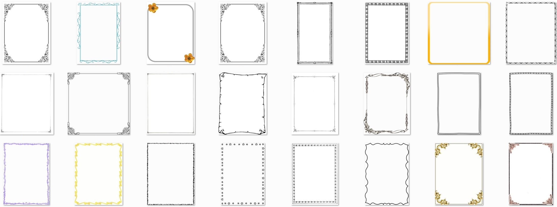 Printable Blank Stamp Album Pages