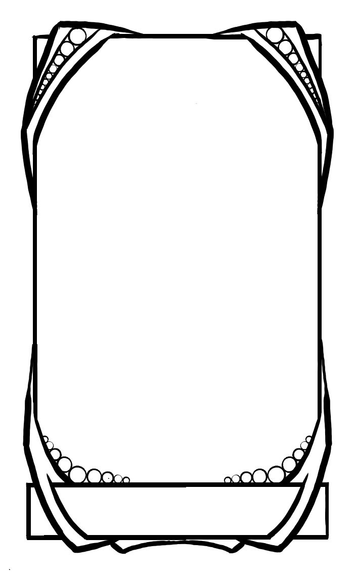 Tarot Card Template By ContntlBreakfst