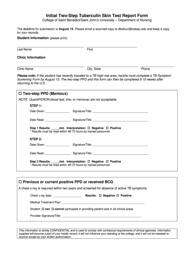Tb 2 Step Form Fill Online Printable Fillable Blank PdfFiller