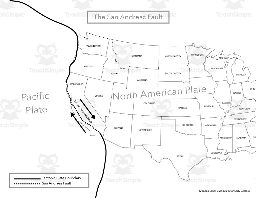 Tectonic Plates And Ring Of Fire Worksheets By Teach Simple